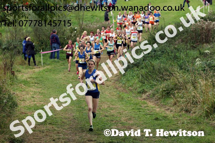 Senior womens Start Fitness North Eastern Harrier League, Tanfield, County Durham. Photo: David T. Hewitson/Sports for All Pics